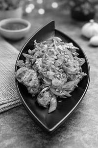 Mushroom Chilli