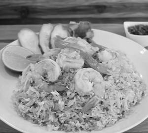 Prawn fried rice