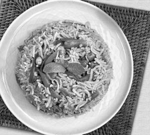 Pudhina Rice (Mint Rice) 