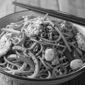 Schezwan Egg Noodles