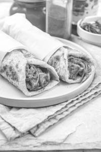 Veg kathi roll