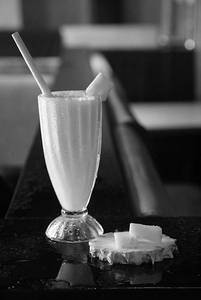 Pineapple Fresh Fruit Milkshake