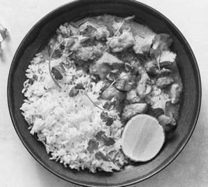 Chicken curry & rice recipe..