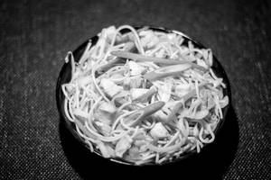 Chicken noodles