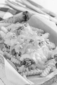 American Cheese French Fries