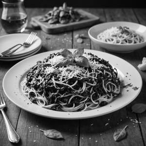 Baked Spinach With Spaghetti