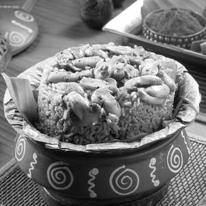 Donne Mushroom Biryani