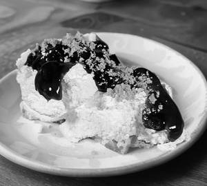 Blueberry Cheesecake Ice Cream Sundae
