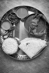 Crab Masala Thali