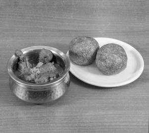 Ragi Mudde With Kundapura Chicken