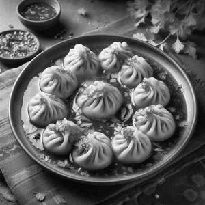Mughlai Veg Gravy Momos