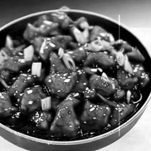 Wok Fried Pork In Chilly Black Bean Sauce