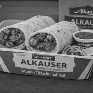 Mutton Tikka Rumali Roll