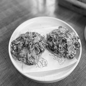 Spinach & Mushroom Parotta