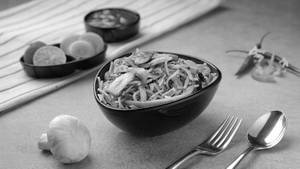 Mushroom Noodles