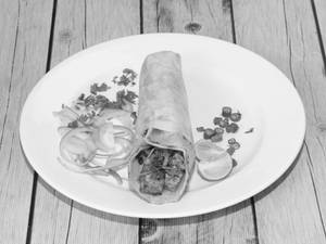 Masala Soya Been Chaap Roll