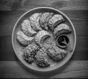 Veg Steam Momos , Veg Kurkure Momos , Veg Steam Momos
