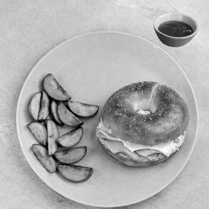 Chicken Ham & Egg Bagel