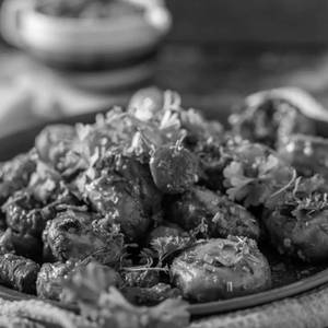 Chilly Mushroom (dry/gravy)