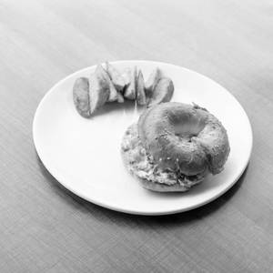 Jalapeno & Cheddar Bagel Breakfast