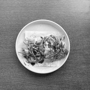 Chicken Mushroom Melt Parotta
