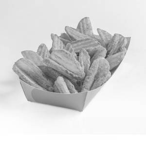 V Cut Potato Wedges