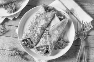 Afghani Soya Bean Chaap Roll