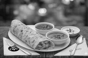 Hyderabadi Dosa (palak Flavour)