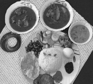 Special thali for thali express