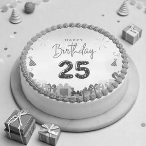 Custom Number Birthday Special Poster Cake
