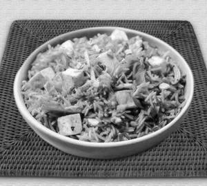 Schezwan chicken fried rice