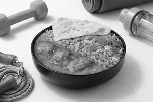 Chicken Meatball Bowl & Omelette (Protein 29g)