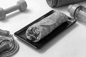 Masala Chicken Meatball Roll (Protein-38g)