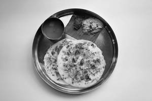 Ghee Tomato Onion Uttapam