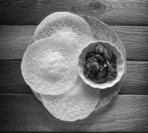3 Appam + Chicken Fry [Combo]
