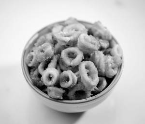 Golden Calamari Rings