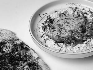 Za'atar Bread And Dressed Hummus (vegan Possible)