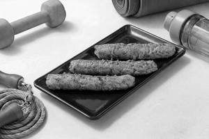 Chicken Seekh Kebab (3 pcs - Protein 22g)
