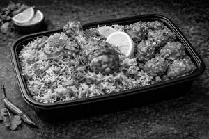Chicken Biryani And Chicken 65 Combo