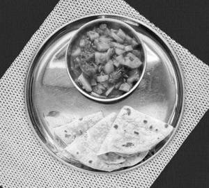 3 Chapati + Bhaji