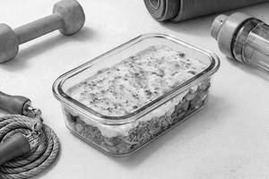 Butter Chicken Baked Cheese (Protein 24g)