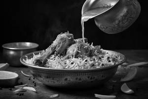 Wing piece biryani