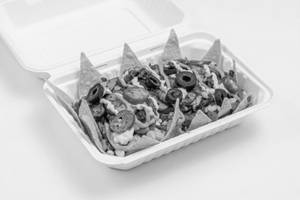 Grilled Potatoes Nachos