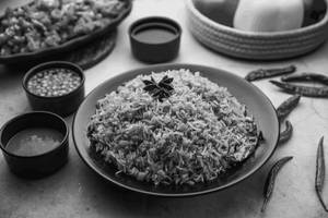 Egg Schezwan Fried Rice  [Serves 2]
