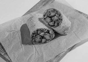 Grilled Potatoes Burrito