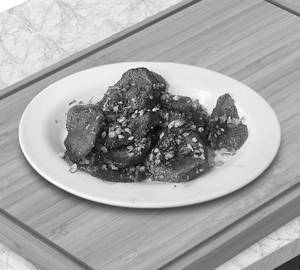 Beef Tongue (Pepper Garlic fry)