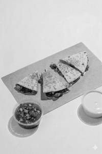 Sauteed Mushrooms Quesadilla