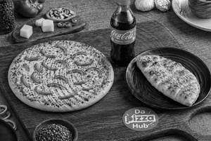 Capsicum Pizza (7 Inches) + Stuffed Garlic Bread + Coke