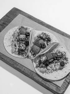 Paneer Tikka Soft Tacos