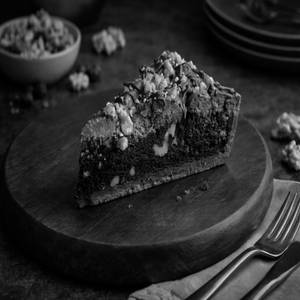Choco Walnut Pie